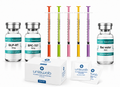 GLP-RT and BPC-157 research peptide combo with bacteriostatic water