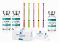 GLP-RT and CJC-1295 research peptide combo with bacteriostatic water