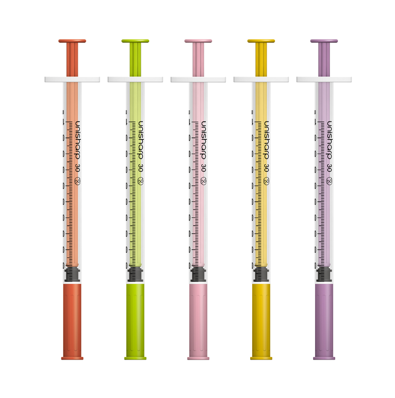 1mL 30G fixed needle syringe