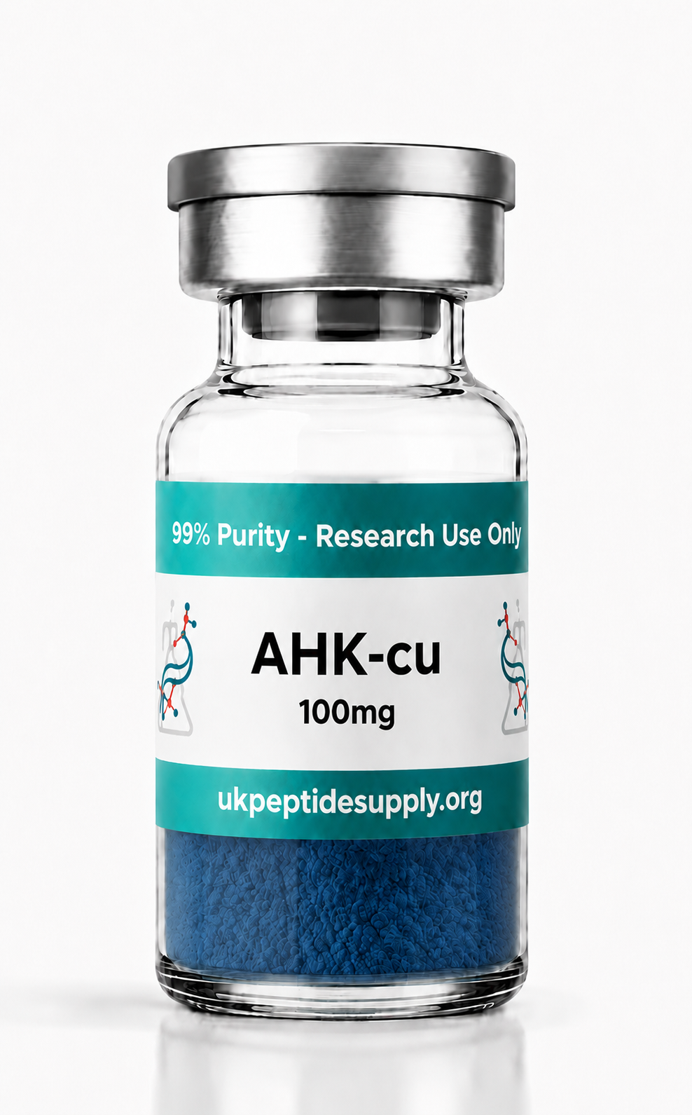 AHK-Cu 100mg copper peptide lyophilized research vial