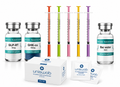 GLP-RT and GHK-Cu research peptide combo with bacteriostatic water