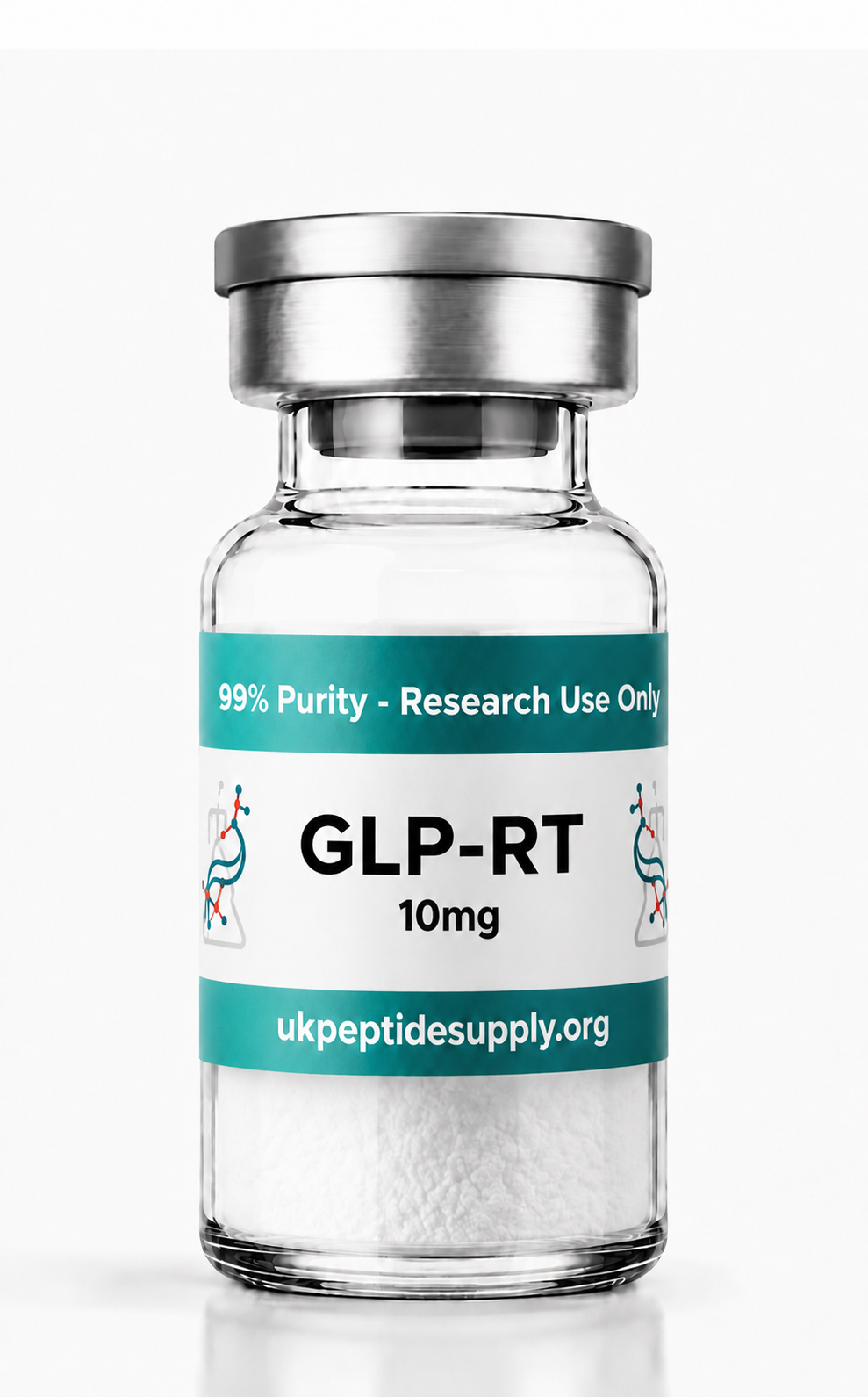 GLP-RT retatrutide lyophilized research peptide vial